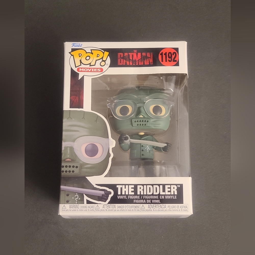 #1192 The Riddler Funko Pop! Movies DC The Batman Vinyl figure